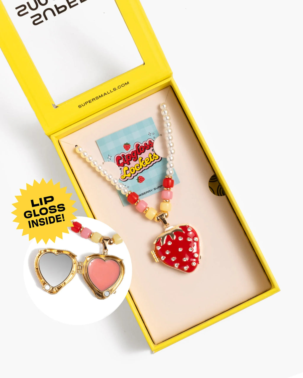 Super Smalls - STRAWBERRY SURPRISE LIP GLOSS