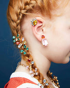 Dinner & A Movie Clip-On Earring Set