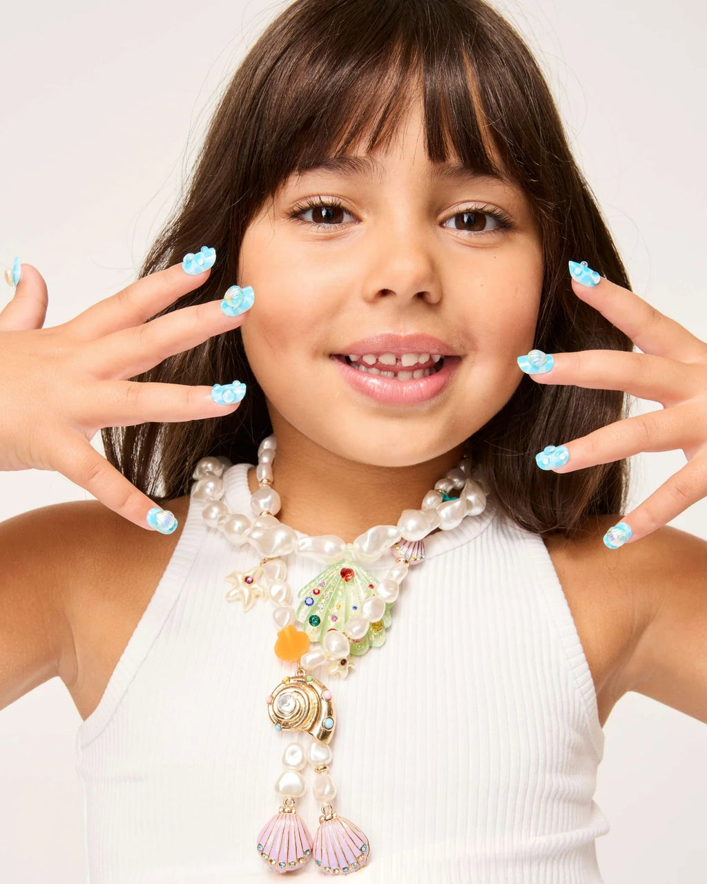 Super Smalls   Mermaid Press on Nails
